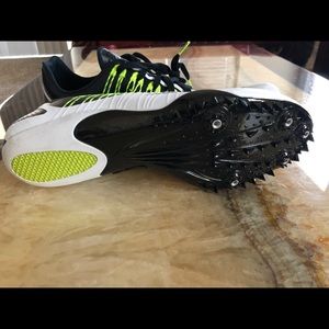 Nike Zoom Celar 5 Track Field Spikes White Volt